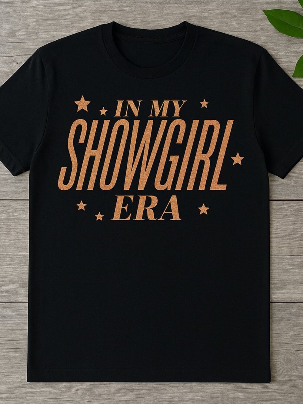 In My Showgirl Era Graphic T-Shirt, Black Vintage Style Tee, Women’s Concert